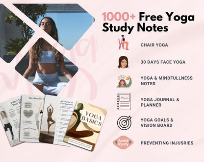 Complete Yoga Blueprint 2025: 1000+ Free Notes