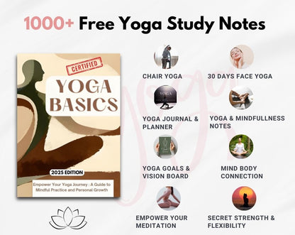 Complete Yoga Blueprint 2025: 1000+ Free Notes